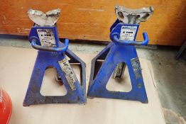 Lot of (2) Blue-Point 6-ton Jack Stands.