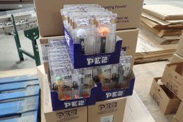 Lot of Approx. (28) Boxes Star Wars and Harry Potter PEZ Dispensers.