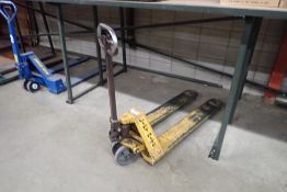 Pallet Jack. **BEING USED FOR LOADOUT, NO REMOVAL UNTIL 12PM MAY 7/24*