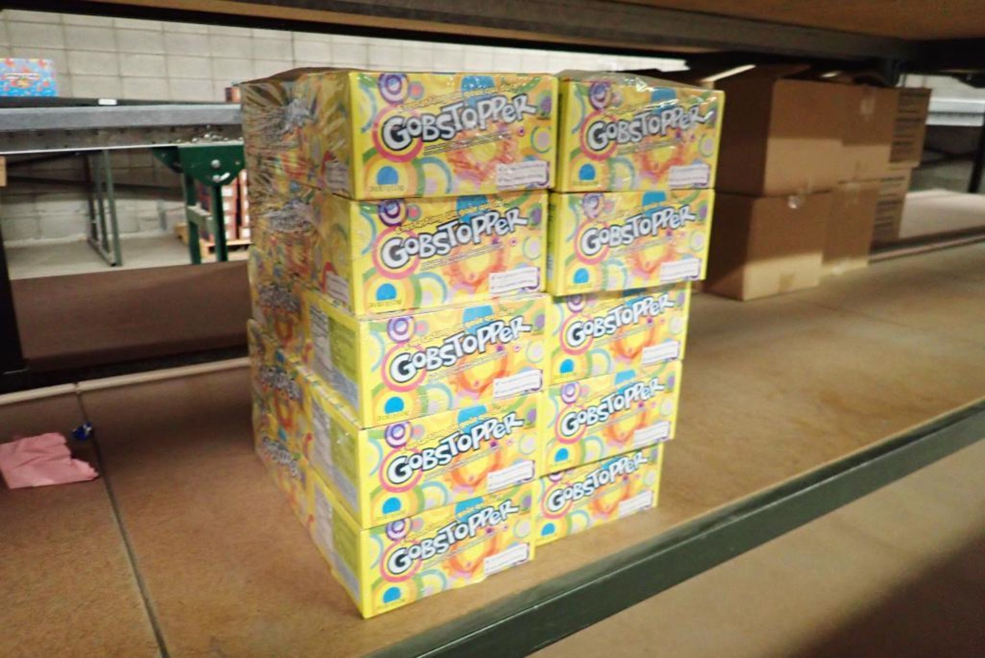 Lot of Approx. (10) Boxes Gobstoppers.
