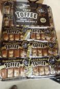 Lot of (2) Boxes and (8) Trays Walkers Whole Hazelnut Tray Toffee.