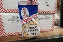 Lot of (11) Boxes Peanuts.