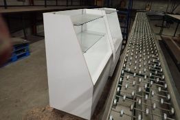 Lot of (2) Retail Display Cabinets.