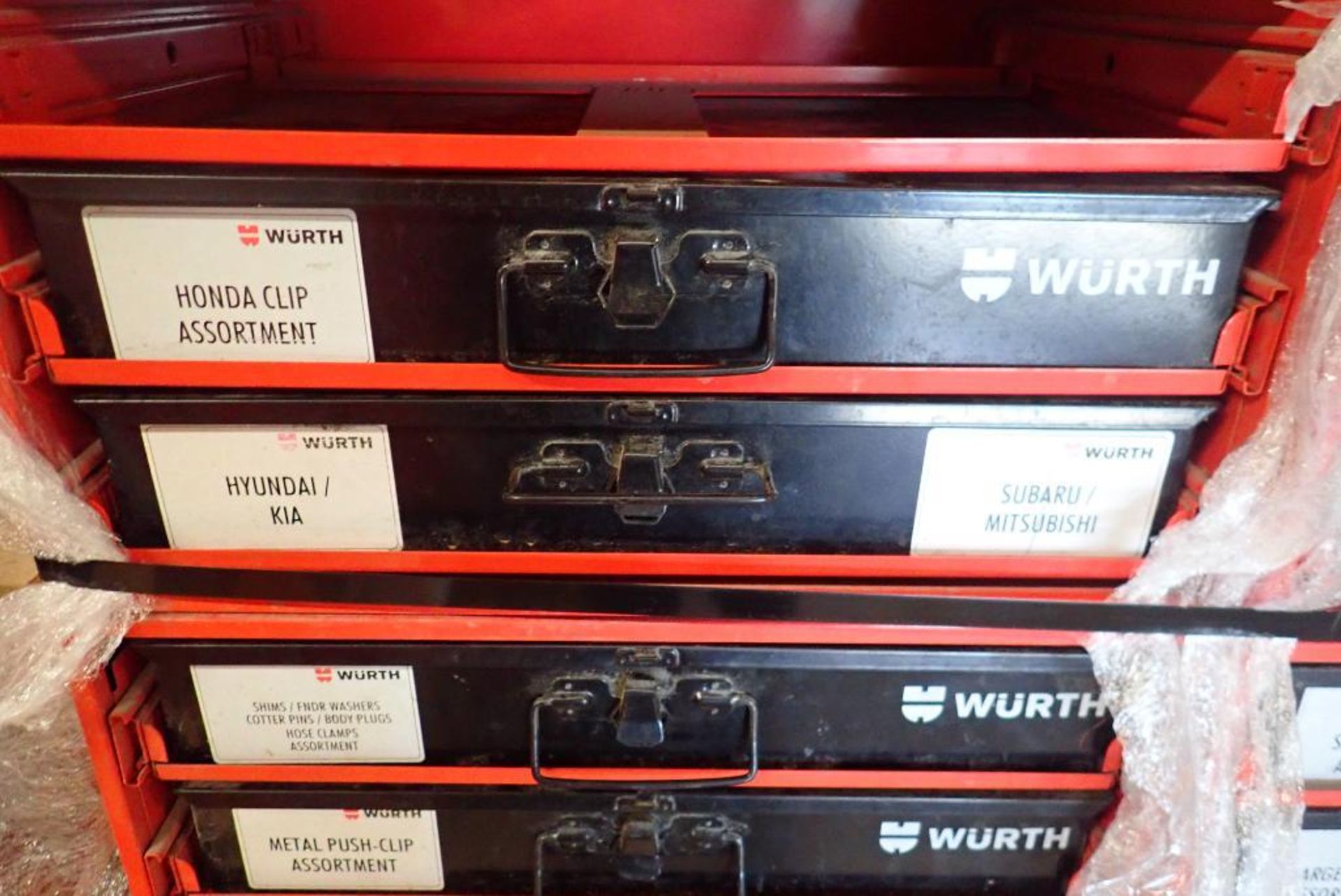 Wurth Parts System w/ 11-Drawers and Contents. - Image 3 of 14