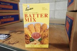 Lot of Approx. (48) Cases Engendura Completely Seasoned Batter Mix.