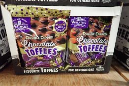 Lot of (4) Cases Walkers Double Dipped Chocolate Toffee.