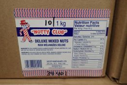 Lot of Approx. (47) Cases Deluxe Mixed Nuts.