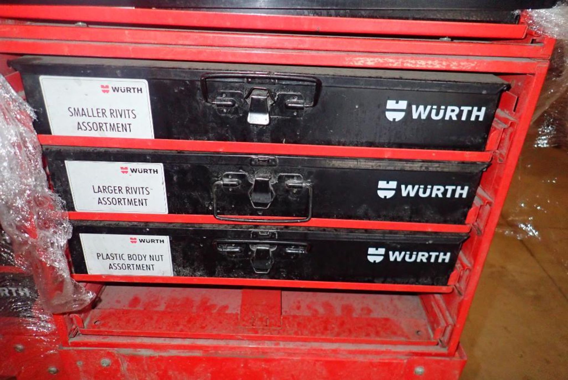 Wurth Parts System w/ 11-Drawers and Contents. - Image 4 of 15