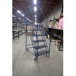 6' Mobile Warehouse Stairs.
