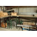 Lot of Asst. 18" Conveyor Straight Sections, Corners, etc.