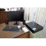 Lot of HyperX Desktop Computer w/ Monitor, Keyboard and Mouse. NO PASSWORDS.