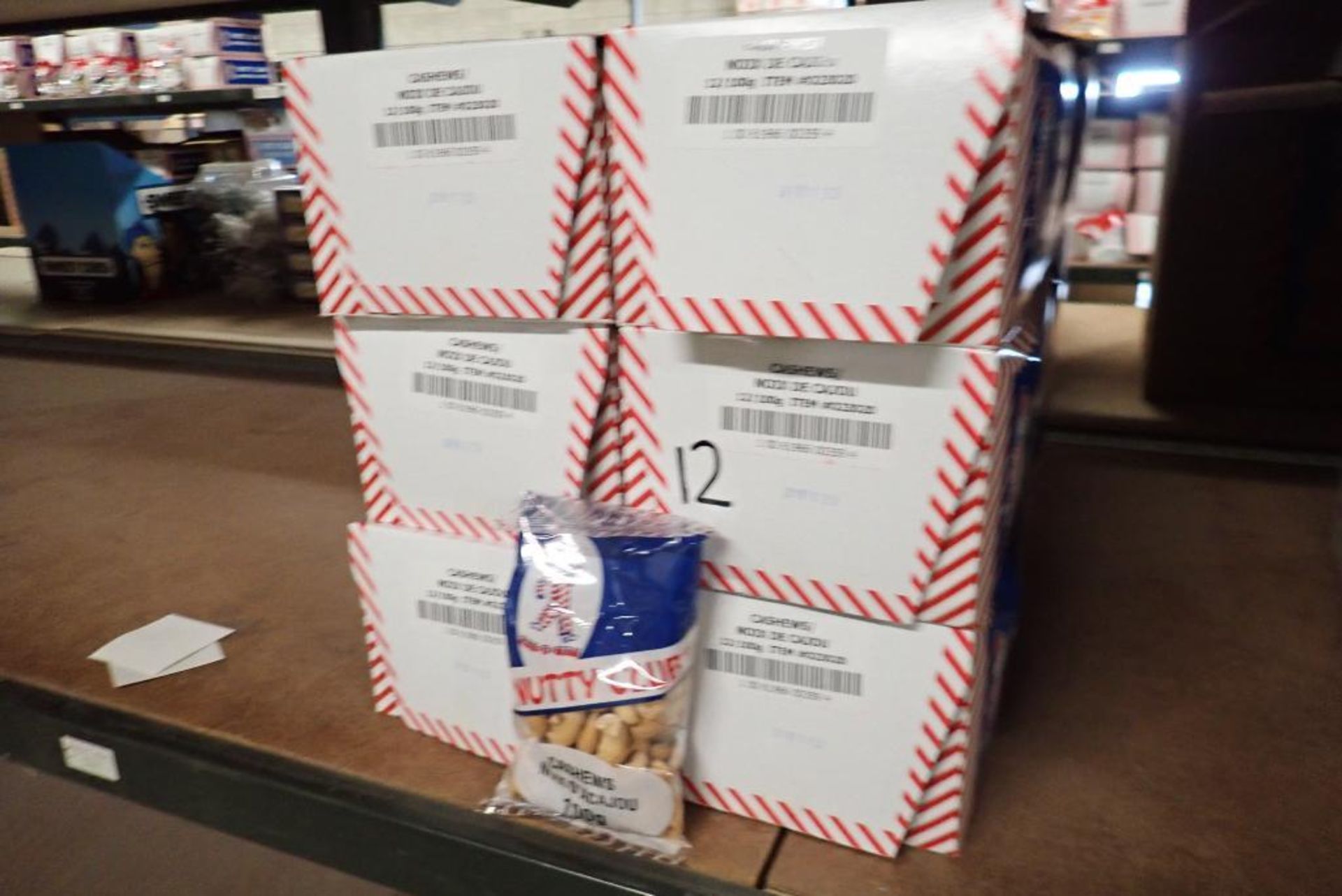 Lot of (12) Boxes Cashews. - Image 2 of 2