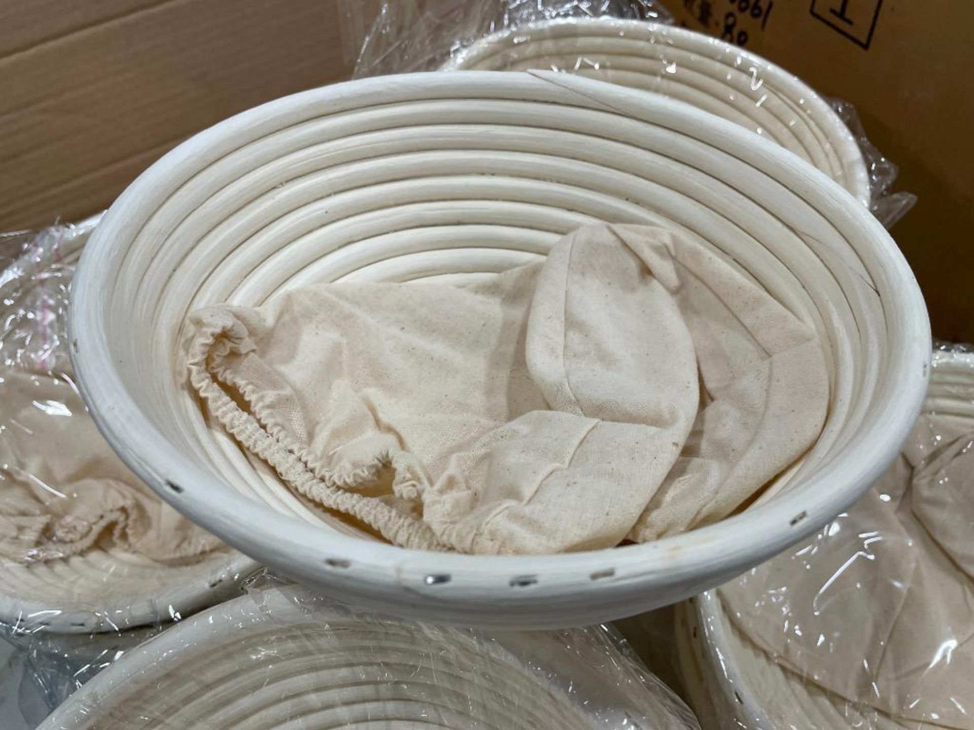 LOT OF APPROX. (20) 9" BREAD PROOFING BASKETS - Image 5 of 5