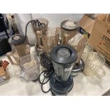 (5) HAMILTON BEACH BLENDERS WITH EXTRA JUGS