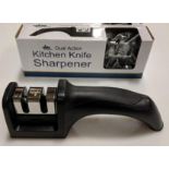 DUAL ACTION KNIFE SHARPENER, UPDATE KS-75 - NEW