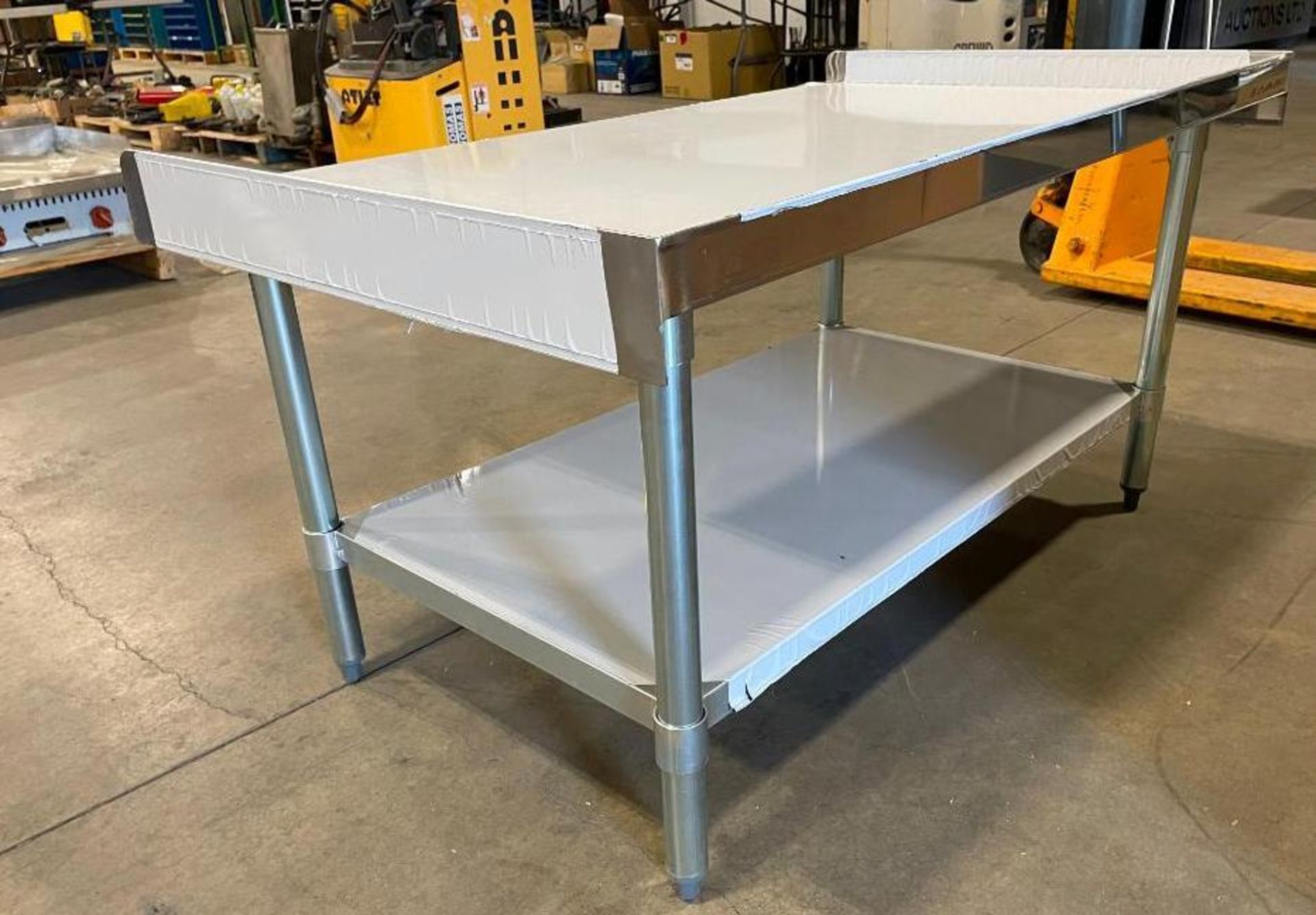 CHEF'S MATE 30" X 48" STAINLESS STEEL EQUIPMENT STAND - NEW - Image 4 of 10