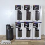 64OZ VACUUM INSULATED GROWLERS, HAMMERED FINISH - LOT OF 6 - NEW