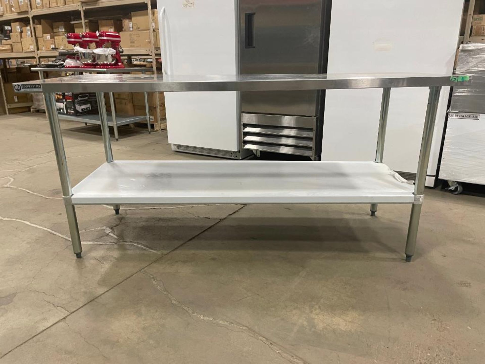 COOPERSTEEL 30" X 72" STAINLESS STEEL WORK TABLE - Image 2 of 7