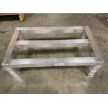 24" X 14" X 8" HEAVY DUTY WELDED ALUMINUM DUNNAGE RACK, 1800LB CAPACITY, UPDATE DNRK1424