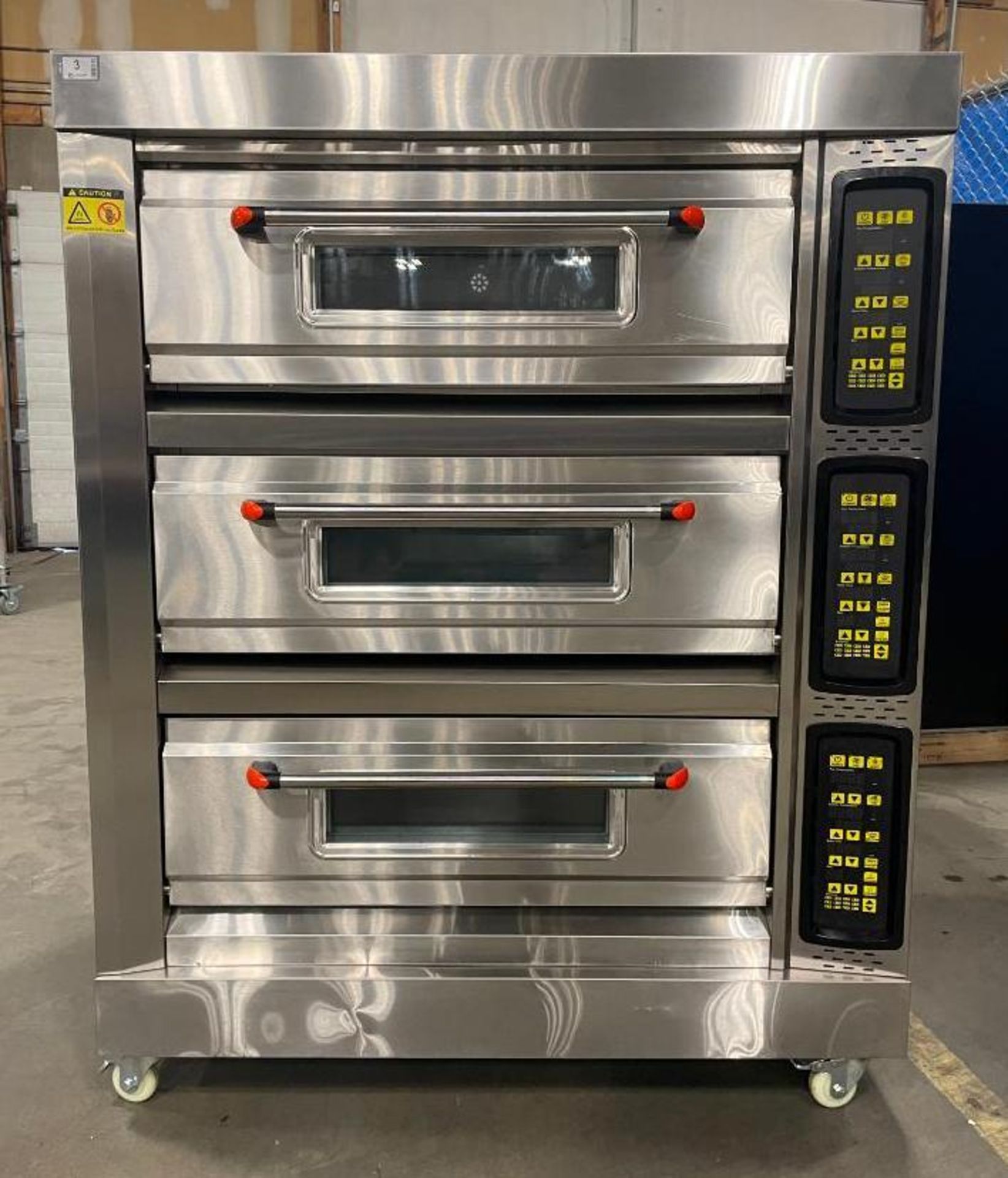 NEW HGB-306 TRIPLE DECK ELECTRIC OVEN