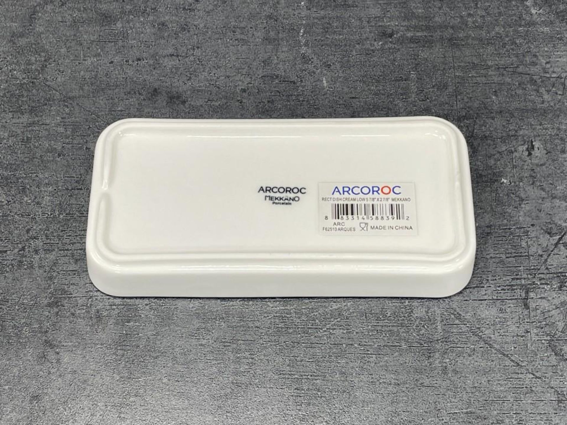 MEKKANO 5-7/8" X 2-3/4" RECTANGULAR 3OZ BOWLS, ARCOROC L9562 - LOT OF 24 - Bild 5 aus 10