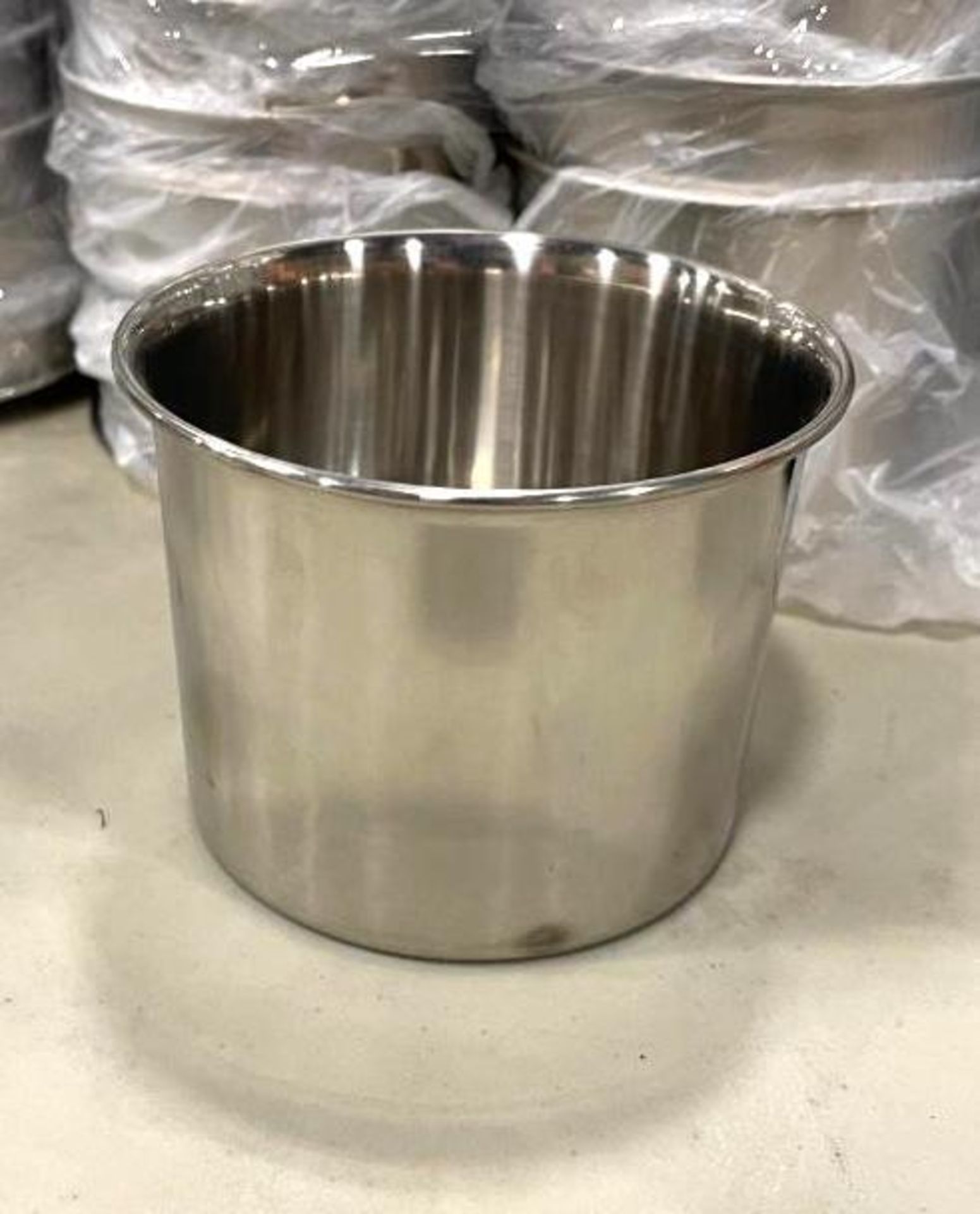 LOT OF (150) 4" X 3" DEEP STAINLESS STEEL BOWLS - Image 2 of 4