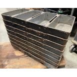 (8) 4-COMPARTMENT STRAPPED LOAF PANS