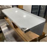 48" X 12" STAINLESS STEEL WALL SHELF - OMCAN 22110 - NEW