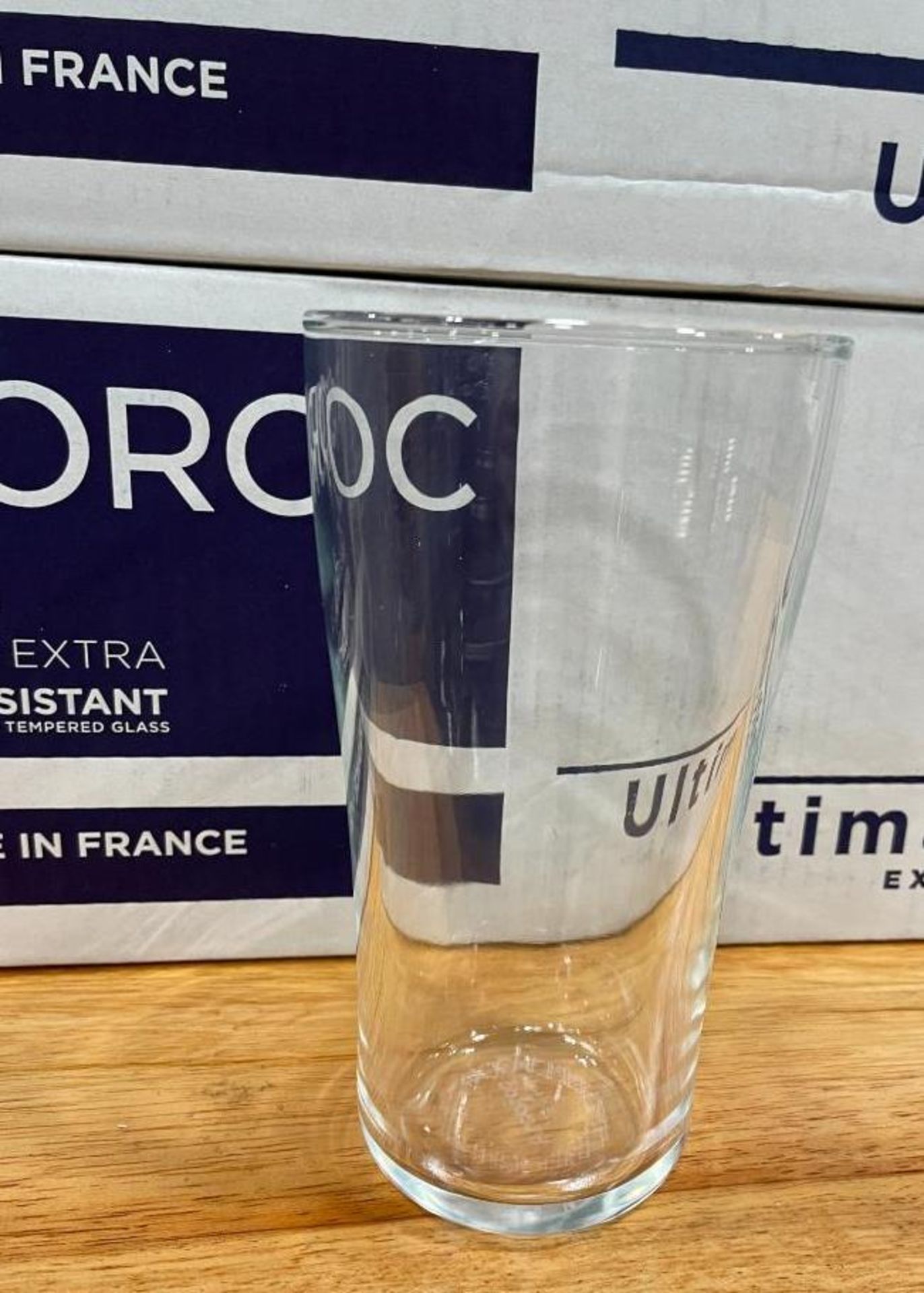2 CASES OF ULTIMATE 20OZ PINT GLASSES, 24 PER CASE, ARCOROC G8563 - NEW - Image 2 of 7