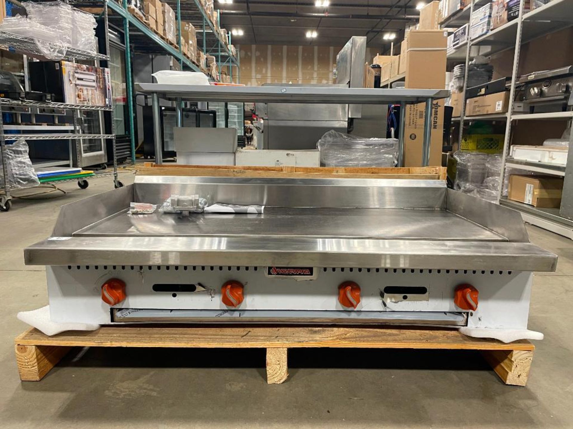 NEW SIERRA SRMG48 - 48" COUNTERTOP MANUAL GAS GRIDDLE - Image 4 of 14