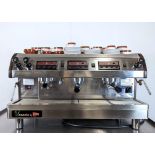 VENEZIA BY CECILWARE ESP 3 AUTO ESPRESSO MACHINE 3 GROUP WITH CUPS & SAUCERS