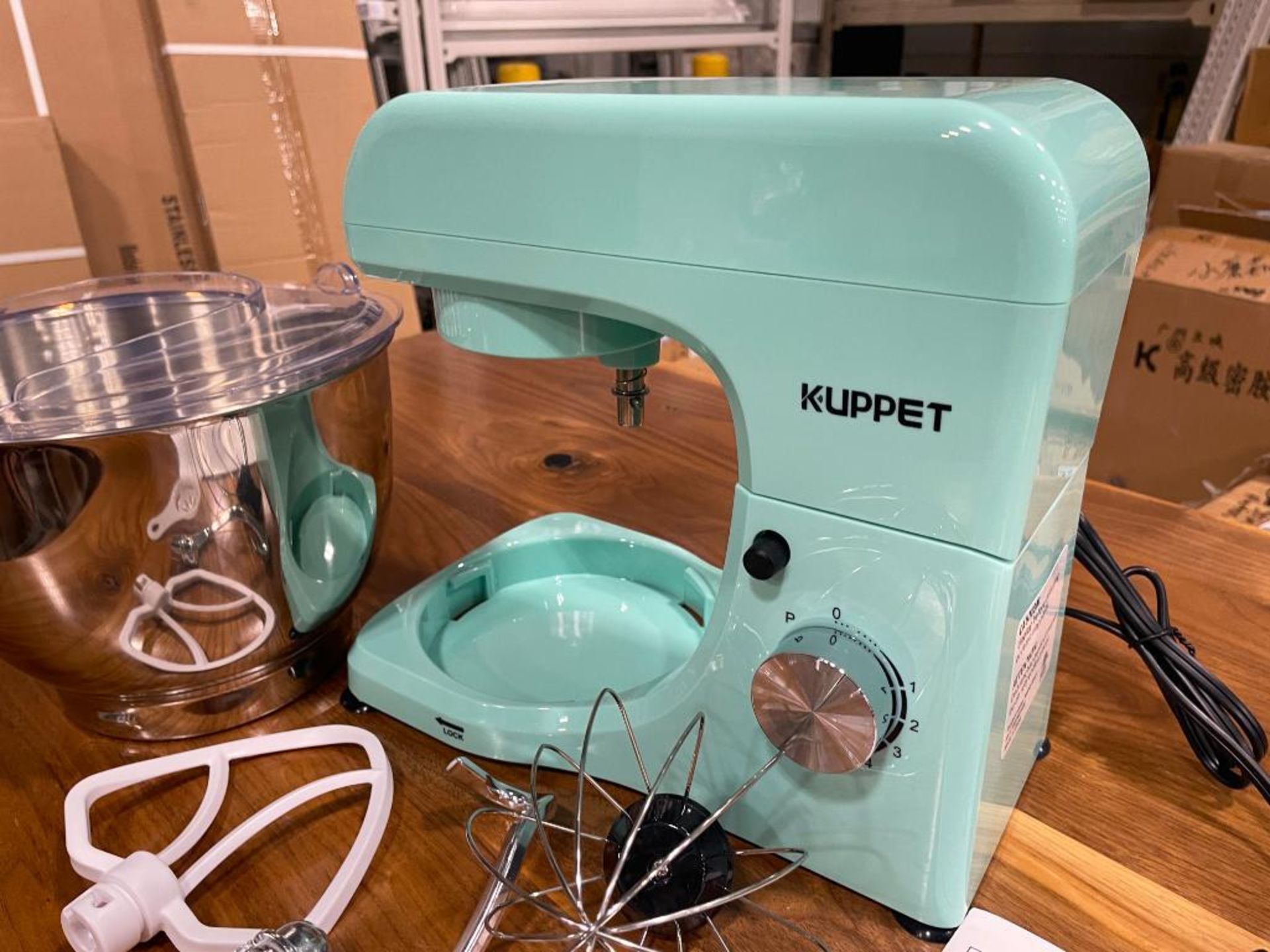 KUPPET 4.7QT 8-SPEED TILT-HEAD STAND MIXER - NEW - Image 12 of 16