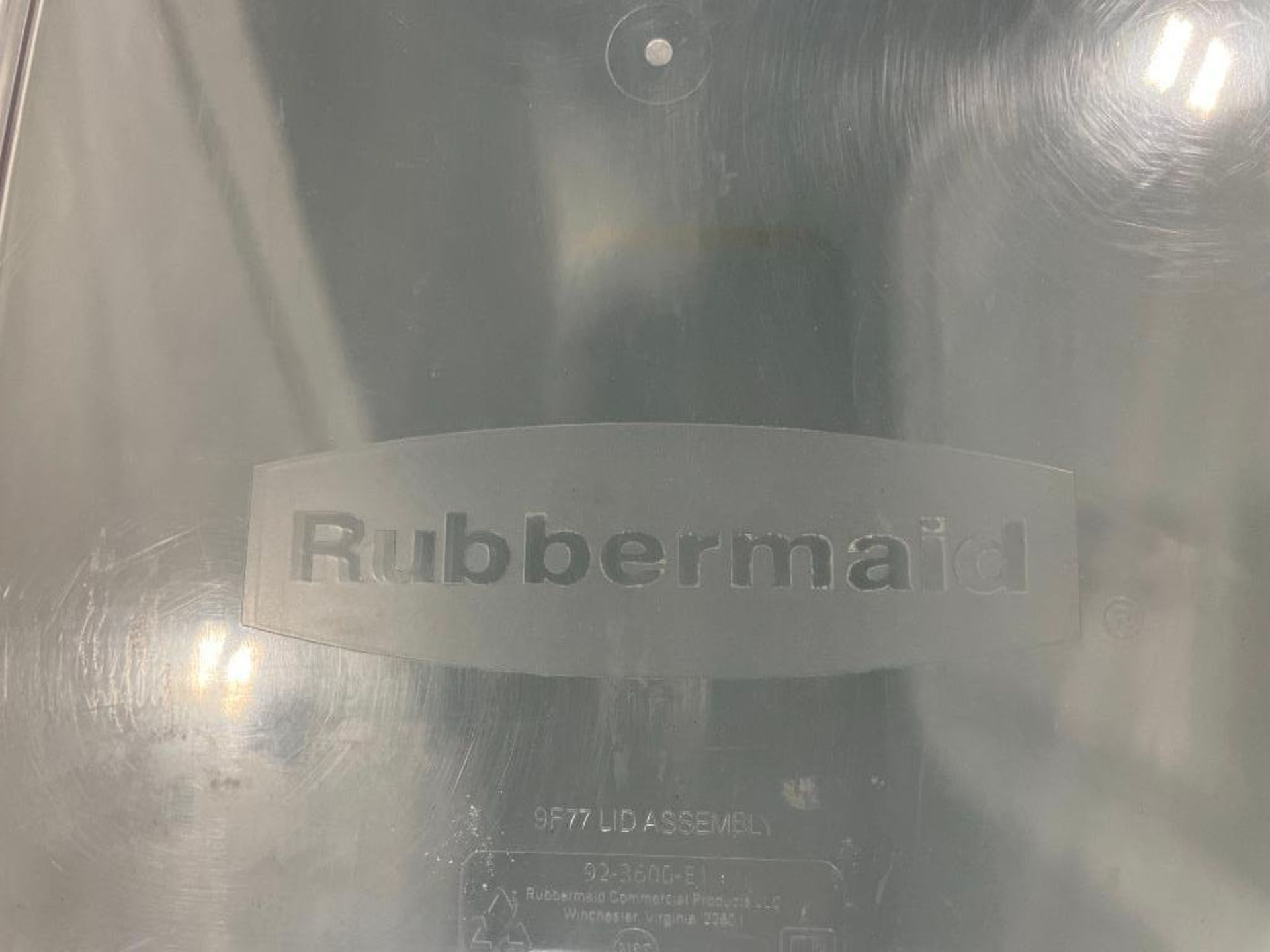 (2) RUBBERMAID MOBILE INGREDIENT BINS - Image 7 of 9