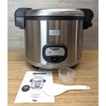 60 CUP COMMERCIAL RICE COOKER/WARMER, OMCAN 39454 - NEW