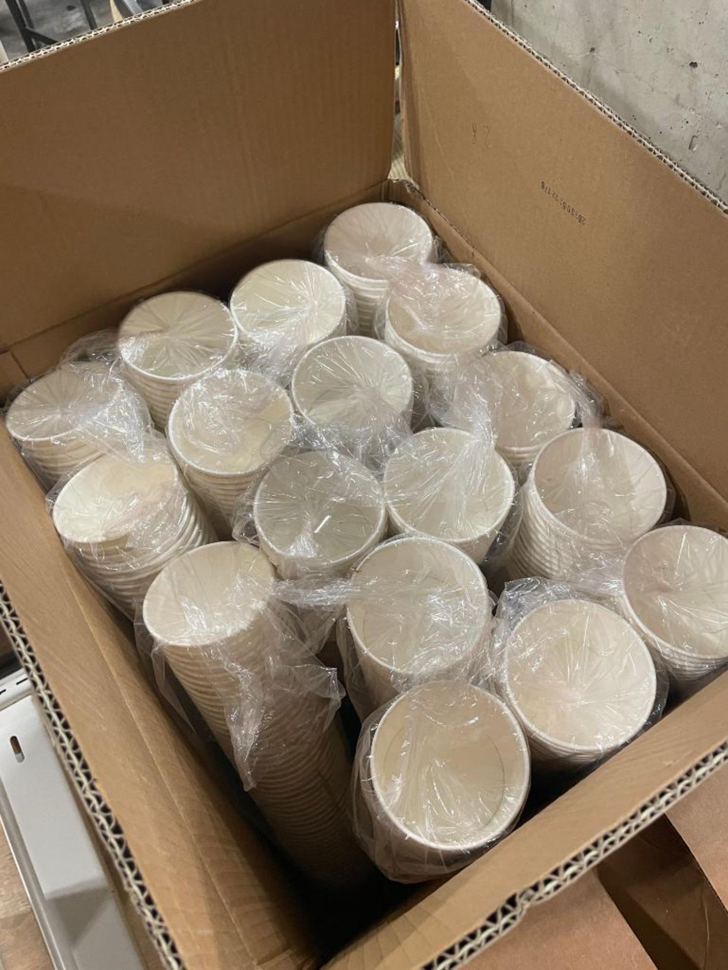 LOT OF HOT FOOD TAKE OUT CONTAINERS, PAPER STRAWS, HOT DOG TAKEOUT BOXES & 2OZ PORTION CUPS - Image 11 of 15
