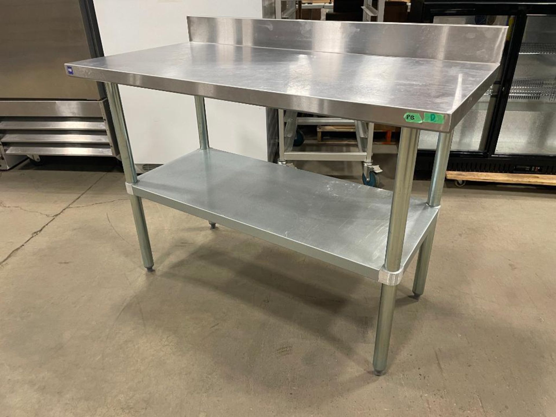 SAGETRA 24" X 48" STAINLESS STEEL WORK TABLE WITH BACKSPLASH - Bild 3 aus 9