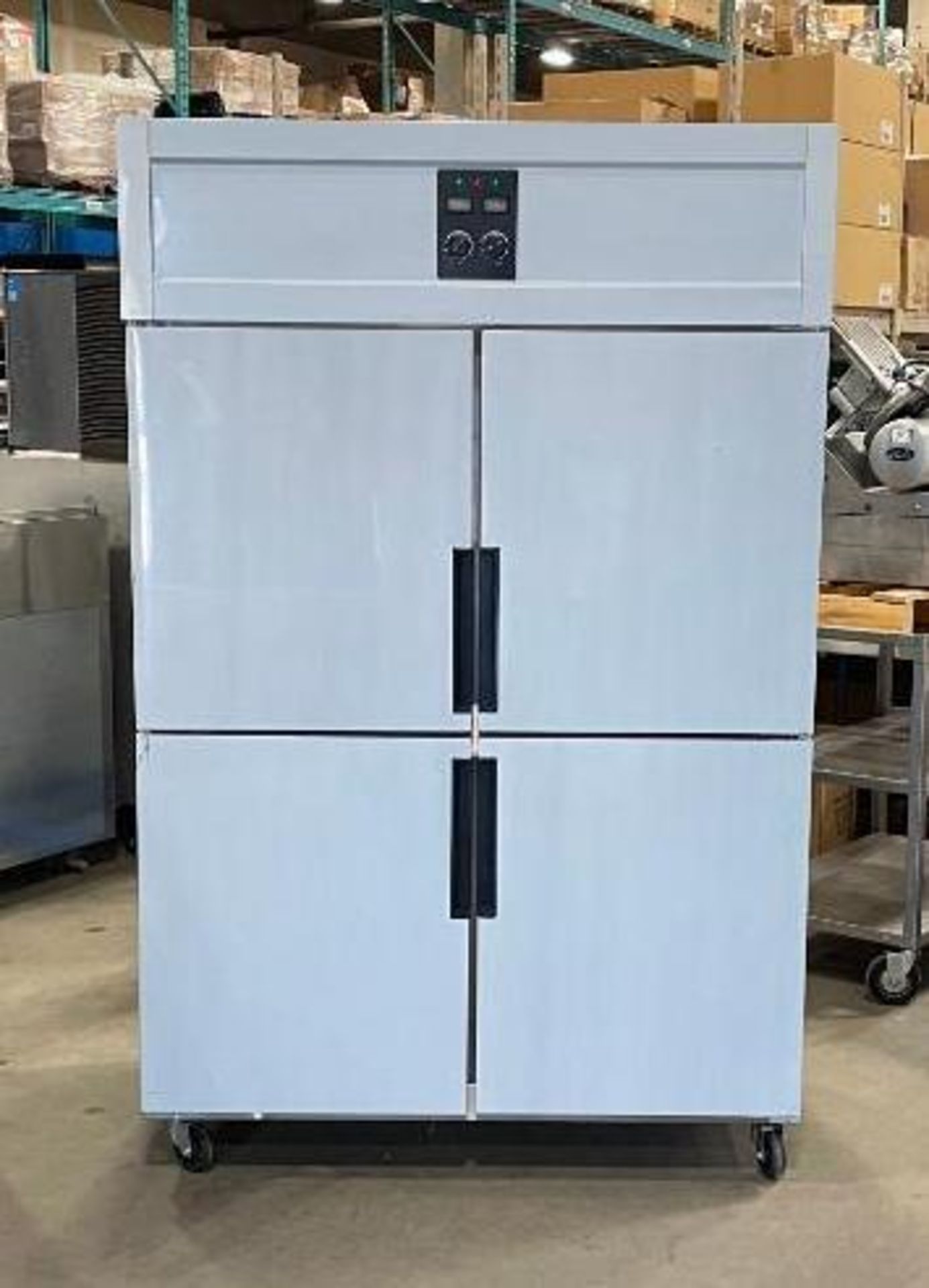 NEW KCD1.0L4G STAINLESS STEEL FOUR DOOR COMBINATION COOLER/FREEZER - Image 15 of 15