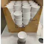 CASE OF 4.25" MELAMINE ROUND STACKABLE 3.75" DEEP BOWLS