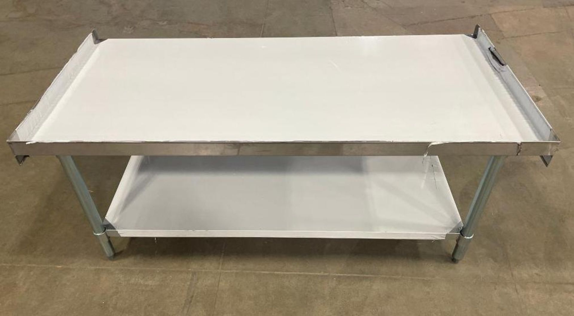 CHEF'S MATE 30" X 60" STAINLESS STEEL EQUIPMENT STAND - NEW - Image 12 of 13