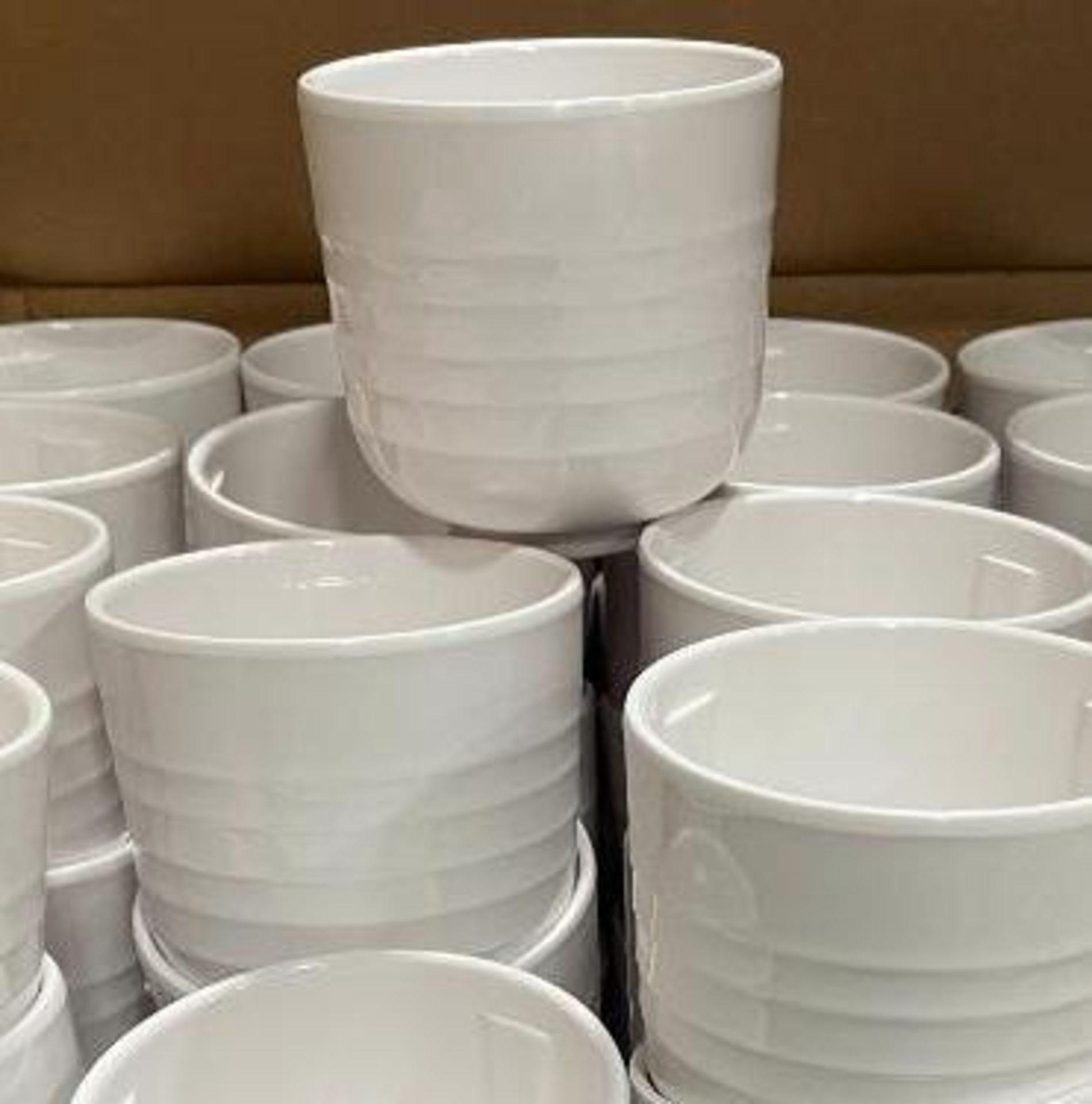 CASE OF 4.25" MELAMINE ROUND STACKABLE 3.75" DEEP BOWLS - Bild 2 aus 6