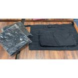 LOT OF BLACK WAIST APRONS