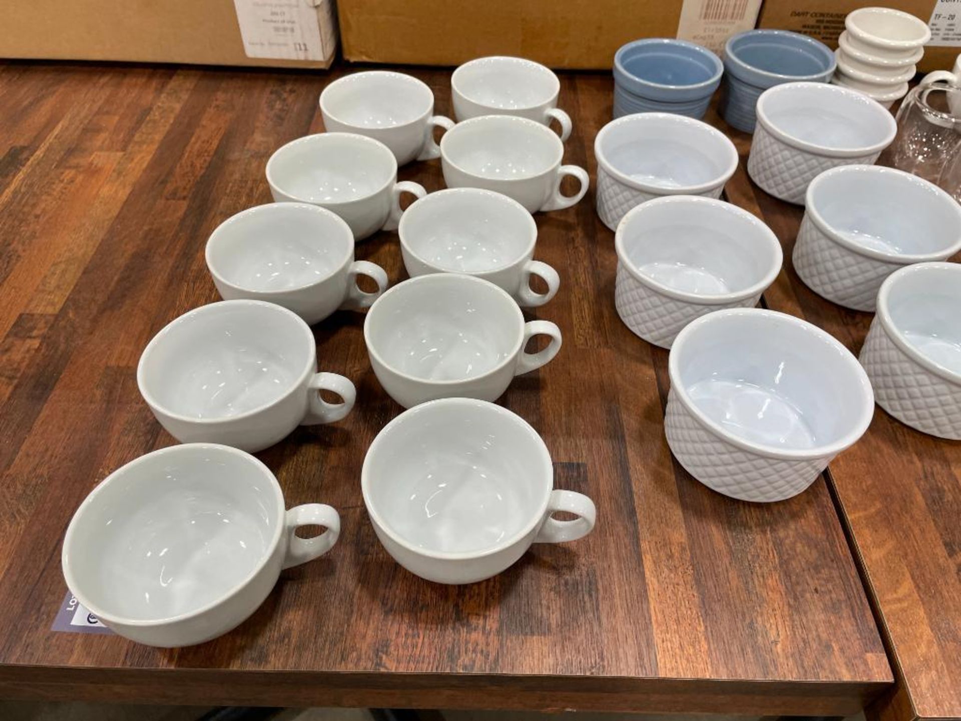 LOT OF ASSORTED COFFEE CUPS/ESPRESSO CUPS - Image 2 of 11