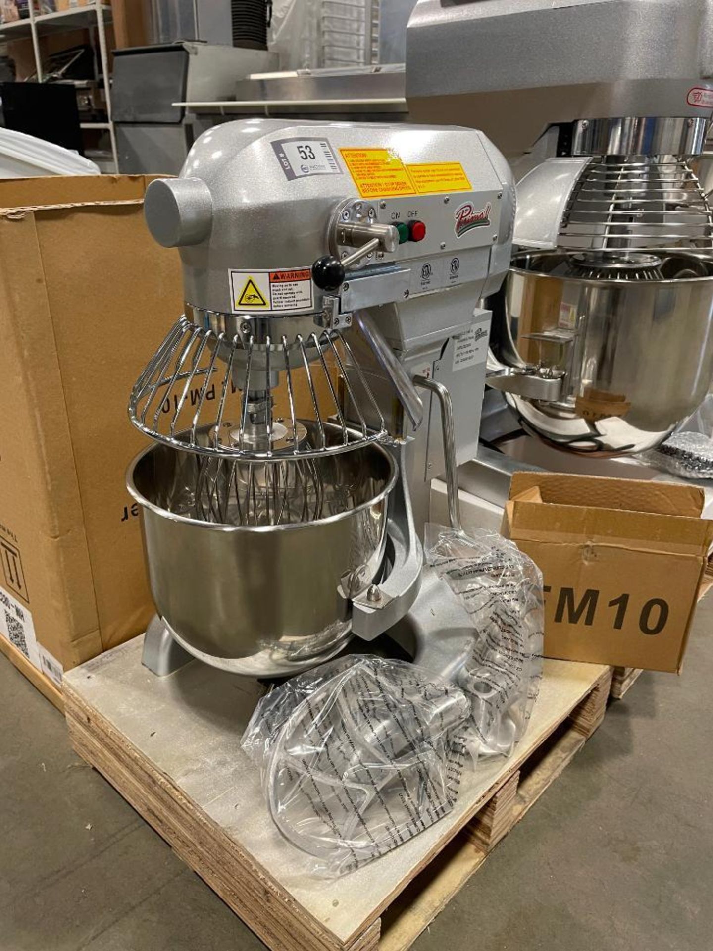 NEW PRIMO 10 QT COMMERCIAL STAND MIXER - Image 3 of 12