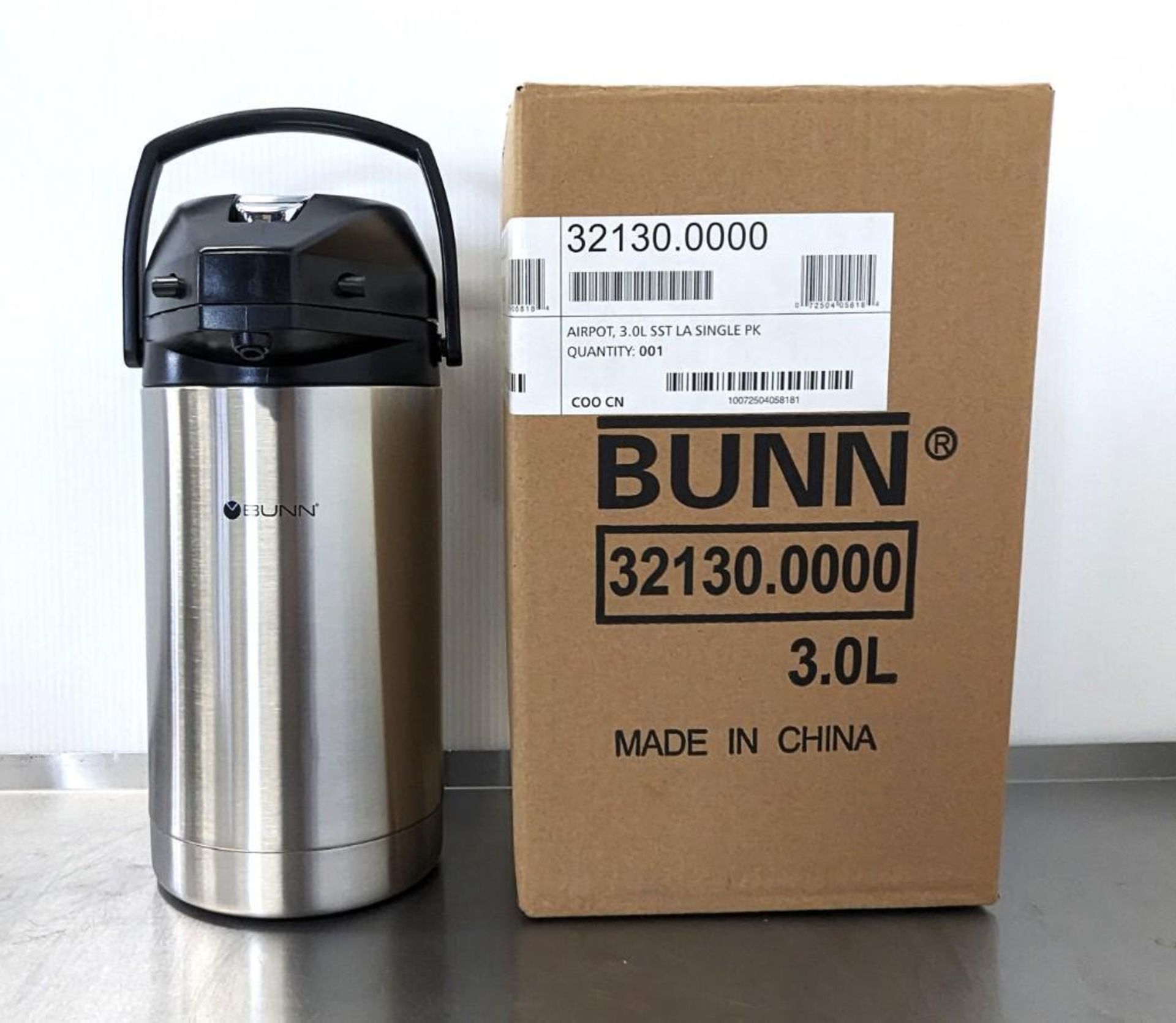 NEW BUNN 3-LITER LEVER ACTION AIRPOT