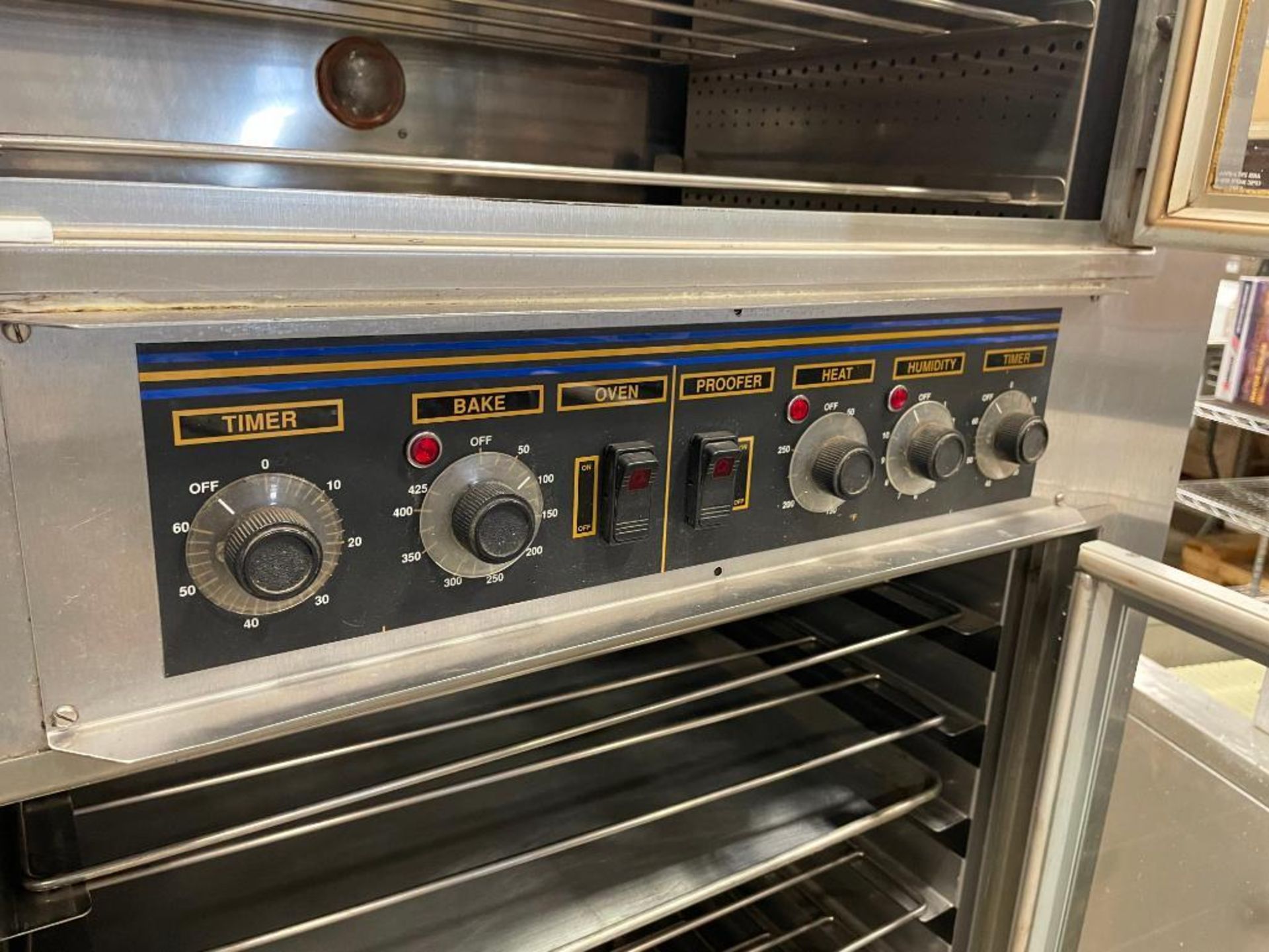 NU-VU SUB-123 ELECTRIC OVEN/PROOFER COMBO - Image 7 of 14
