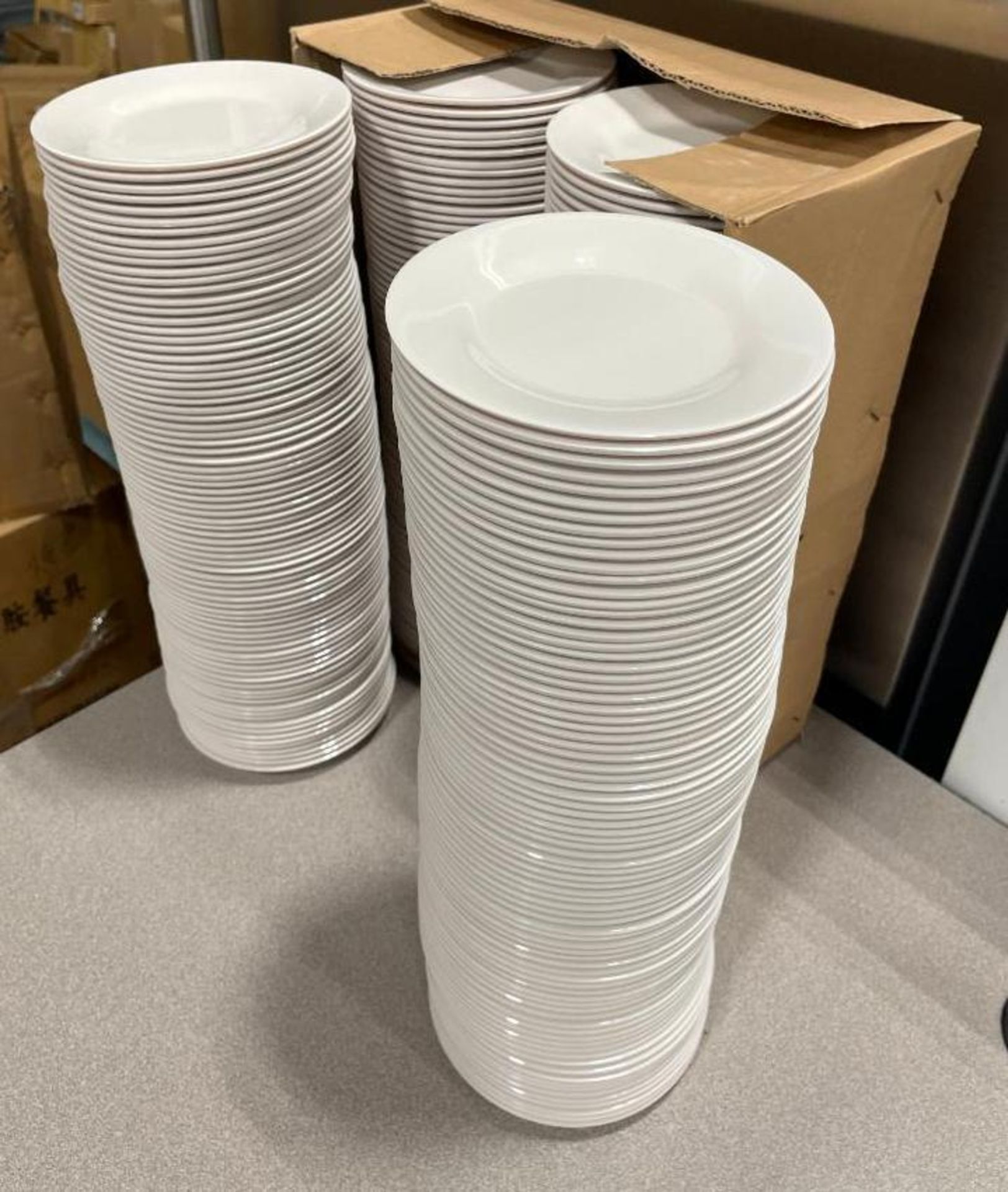 CASE OF 6" MELAMINE ROUND PLATES