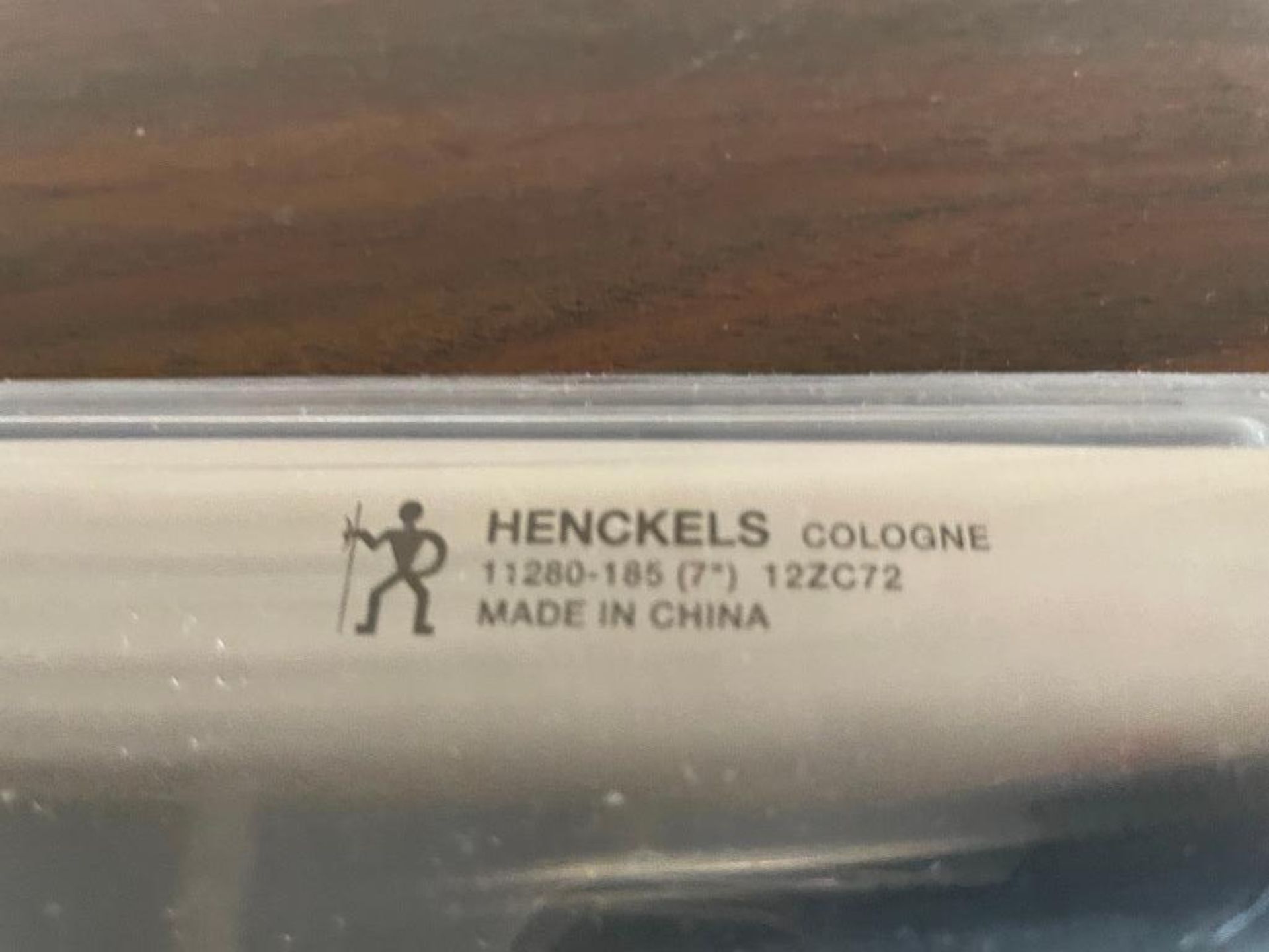 HENCKELS KITCHEN ELEMENTS 7" CLEAVER - NEW - Image 8 of 11