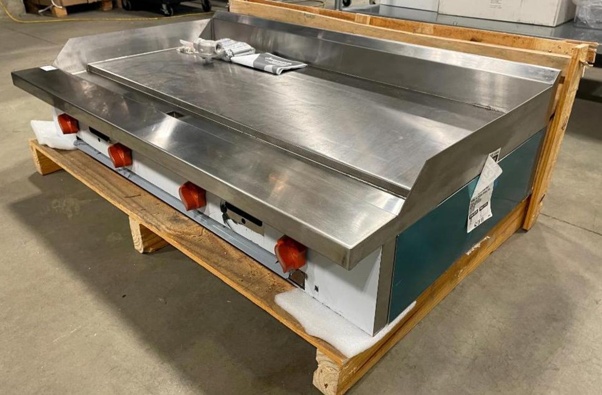 NEW SIERRA SRMG48 - 48" COUNTERTOP MANUAL GAS GRIDDLE - Image 3 of 14
