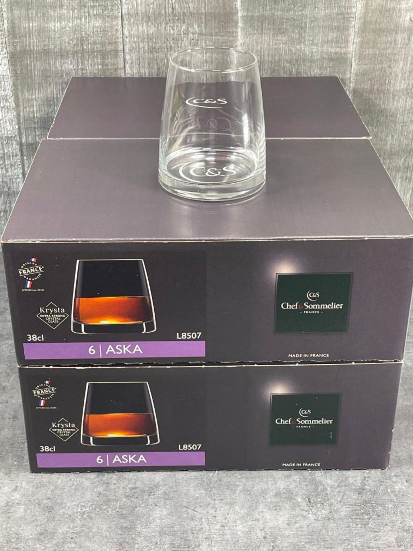 12.75OZ ASKA TUMBLERS, ARCOROC L8507 - LOT OF 24