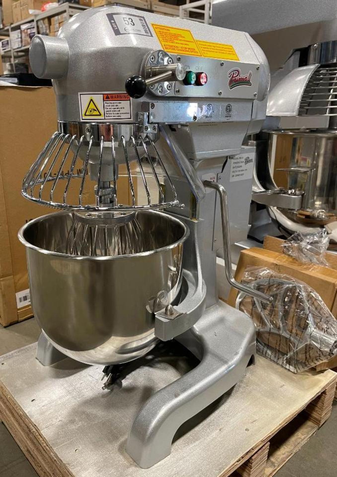 NEW PRIMO 10 QT COMMERCIAL STAND MIXER - Image 11 of 12